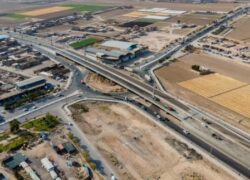 تکمیل بتن‌ریزی پل شماره ۱۱ در پروژه بزرگ شهید فخری‌زاده اصفهان