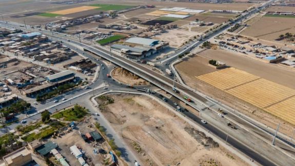 تکمیل بتن‌ریزی پل شماره ۱۱ در پروژه بزرگ شهید فخری‌زاده اصفهان