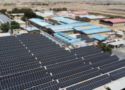 نیروگاه خورشیدی ۲.۱ مگاواتی اصفهان | پیشتازی در انرژی‌های پاک