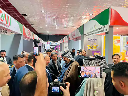 حضور پررنگ اتاق بازرگانی اصفهان در چهل‌ونهمین نمایشگاه بین‌المللی بغداد