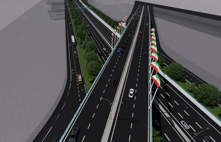 تقاطع غیرهمسطح شهید رئیسی در اصفهان | ۸۰٪ پیشرفت + جزئیات زیرگذر اتوبان فرودگاه