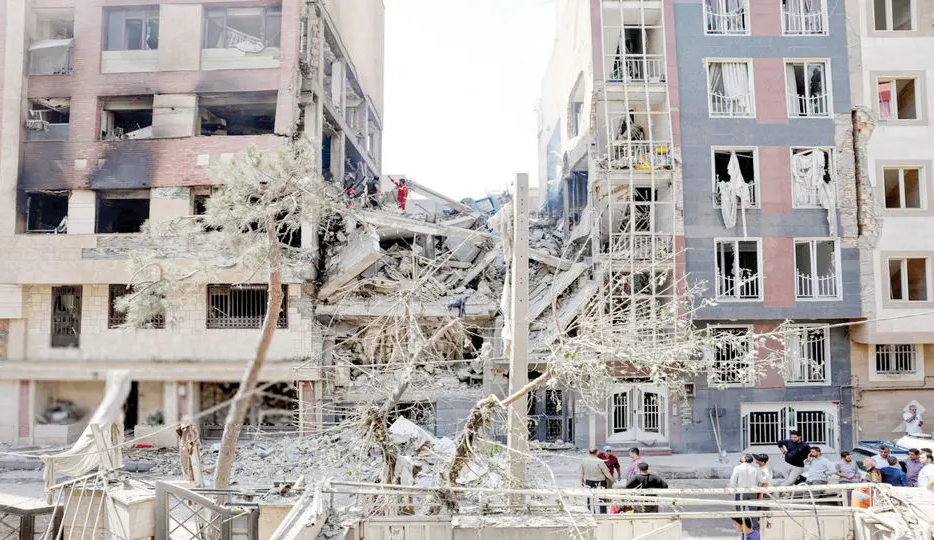 خانه‌ای که فرو ریخت؛ هتلی که موقتاً خانه شد